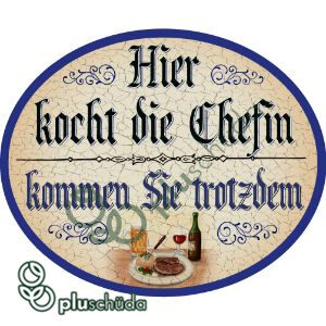 Hier kocht die Chefin - kommen Sie trotzdem