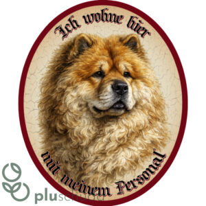 Ich wohne hier mit meinem Personal - Chow Chow 47