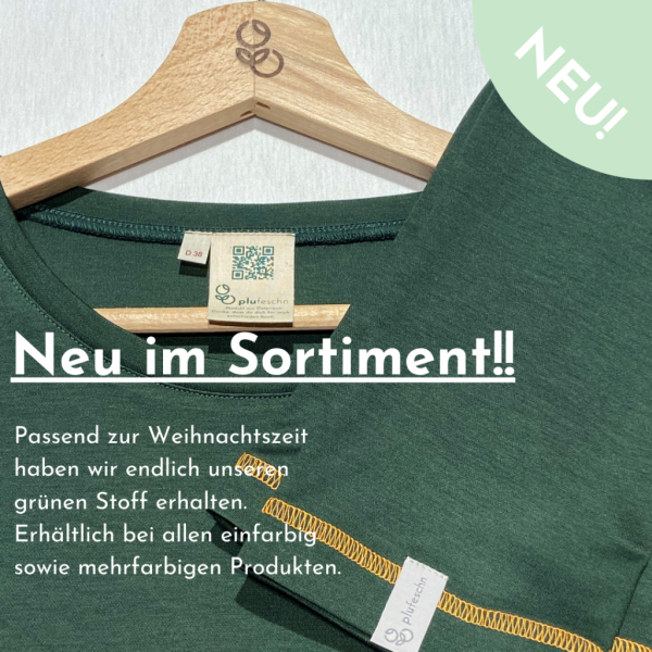 Neu im Sortiment - Grüner Stoff