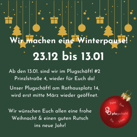 Wir machen eine Winterpause!