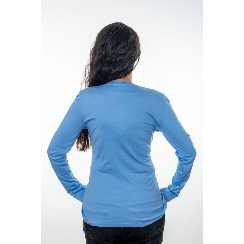 Slim-Fit Damenshirt langarm aus Modal Micro Holzfaserstoff – Bild 6