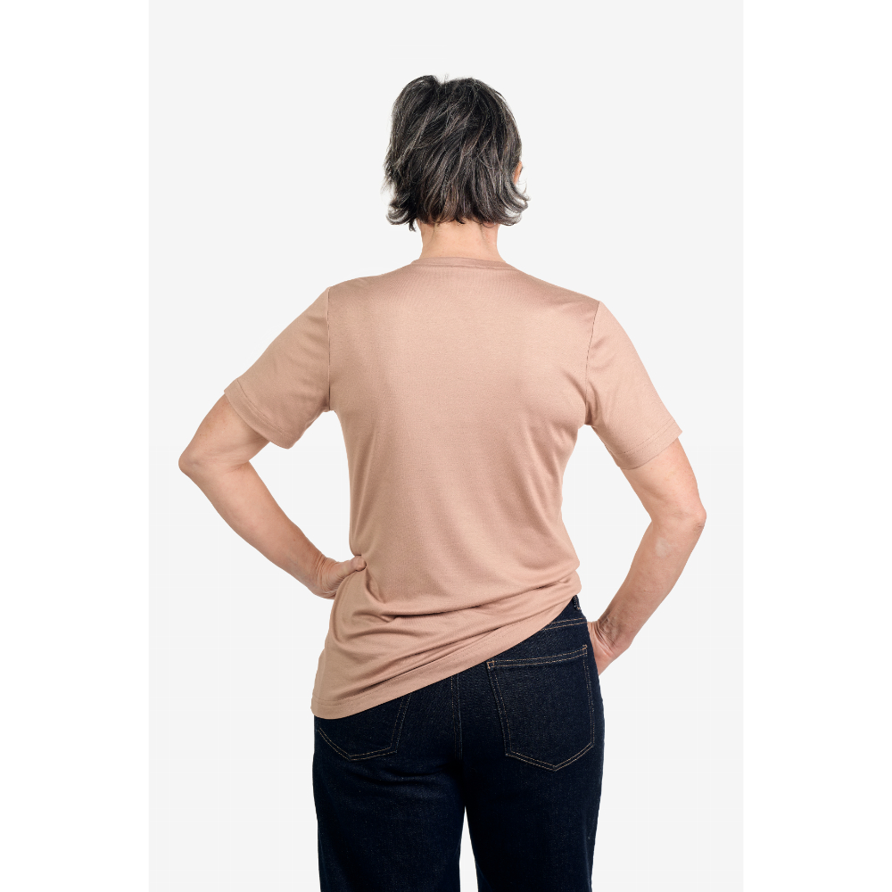 Klassisches Damenshirt – aus Modal Micro Holzfaserstoff – Bild 4