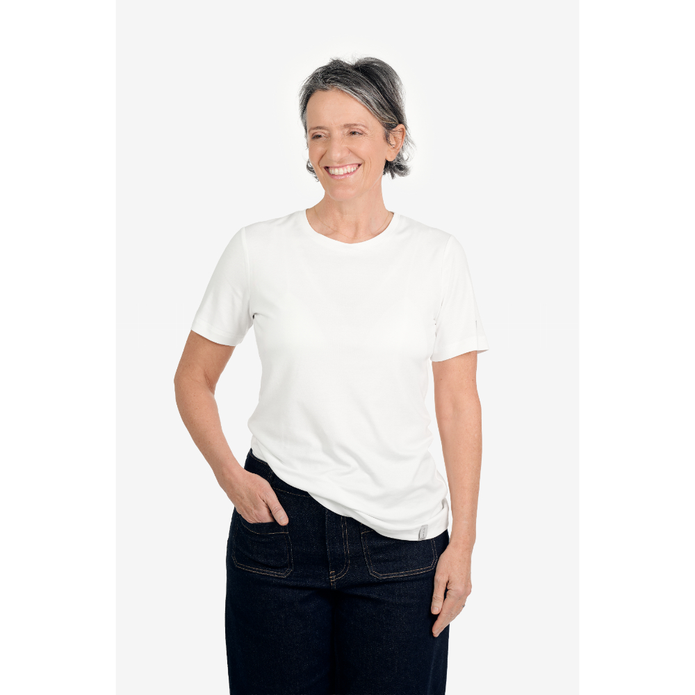 Klassisches Damenshirt – aus Modal Micro Holzfaserstoff – Bild 5