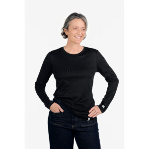 Klassisches Damen-Langarmshirt aus Modal Micro Holzfaserstoff – zeitlos, nachhaltig, vielseitig